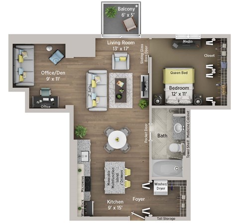 95 S 10th Street Studio-2 Beds Apartment for Rent - Photo Gallery 30